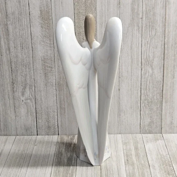 Lladro NAO An Angel's Prayer Porcelain Figurine Large Vintage Christmas - Picture 5 of 12